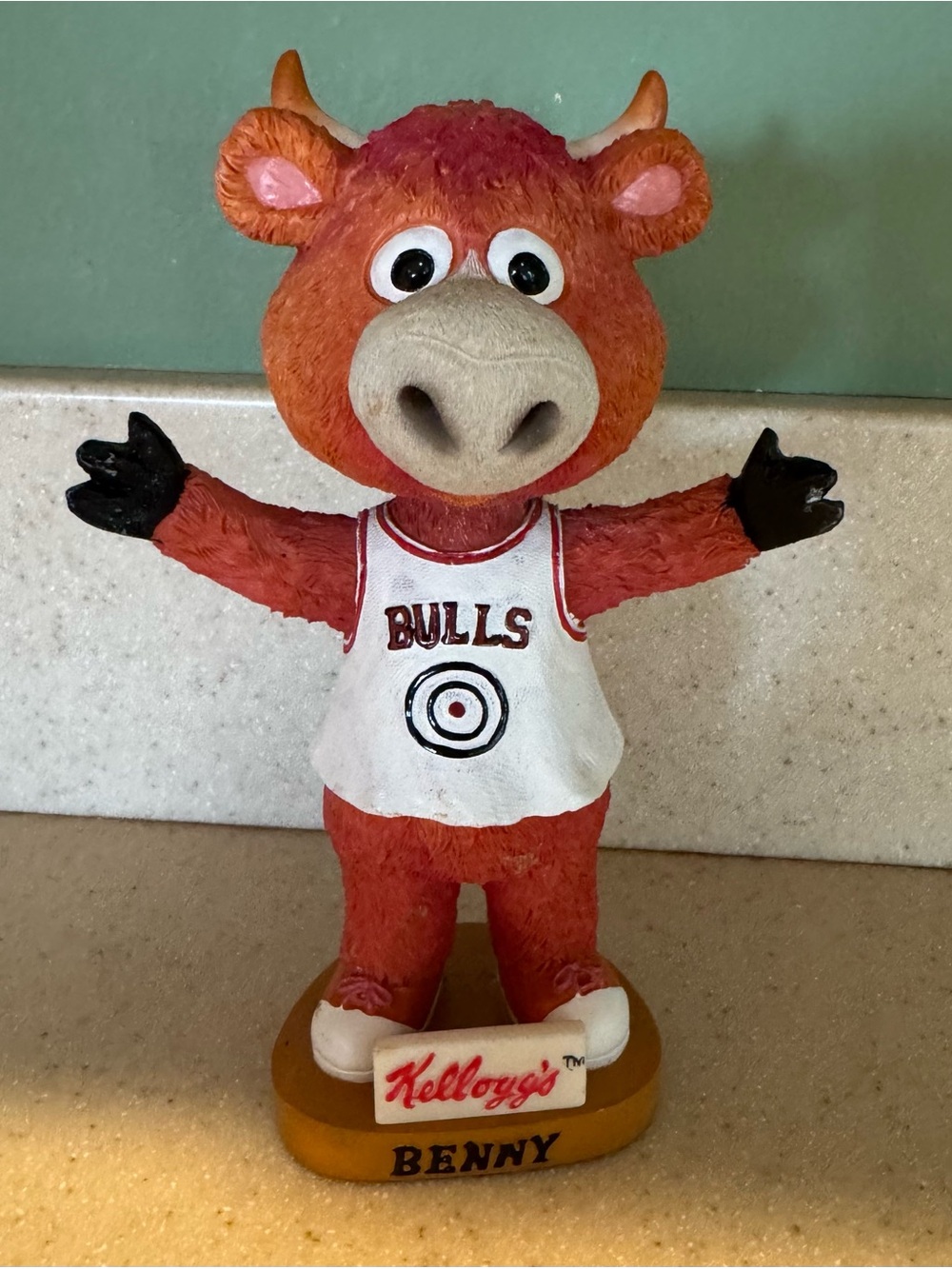 Kellogg’s Chicago Benny the Bull 2001 Bobble Head